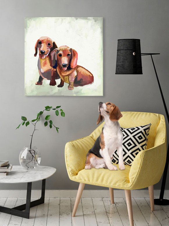 Dachshund top wall decor