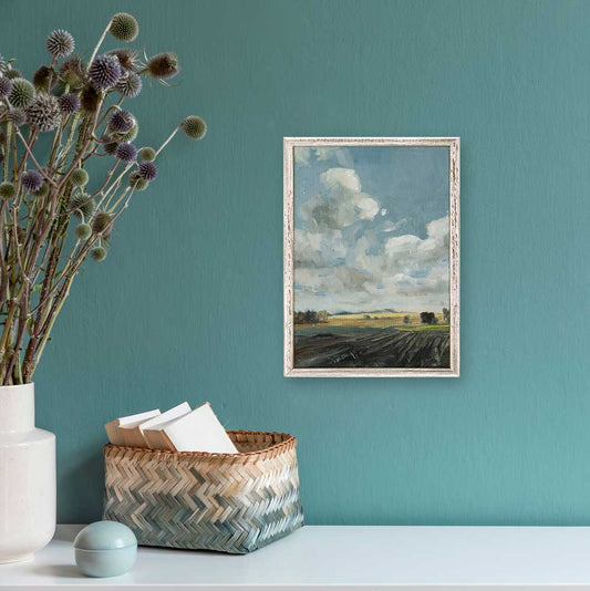 Country Fields Mini Framed Canvas