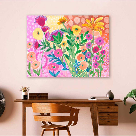 Garden Collection - Bouquet III Canvas Wall Art