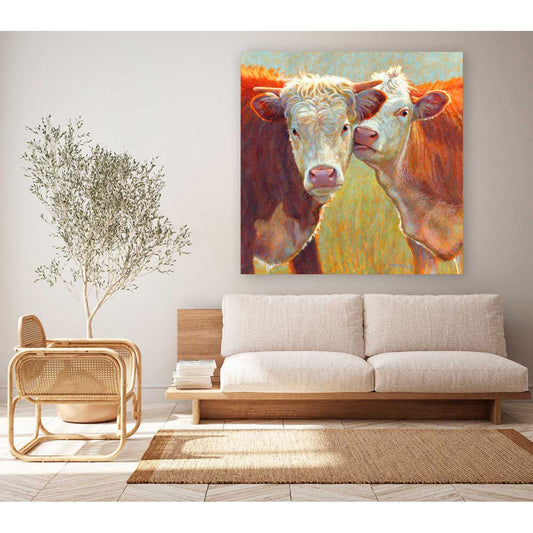 Pastoral Portraits - Countryside Calm Canvas Wall Art