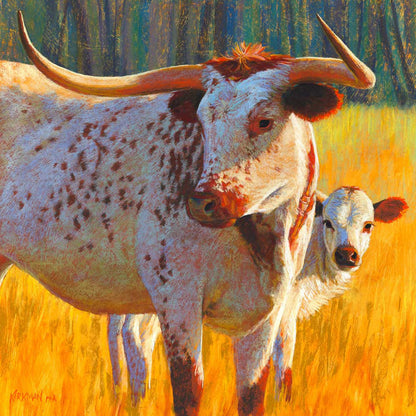 Pastoral Portraits - Cattle Country Canvas Wall Art