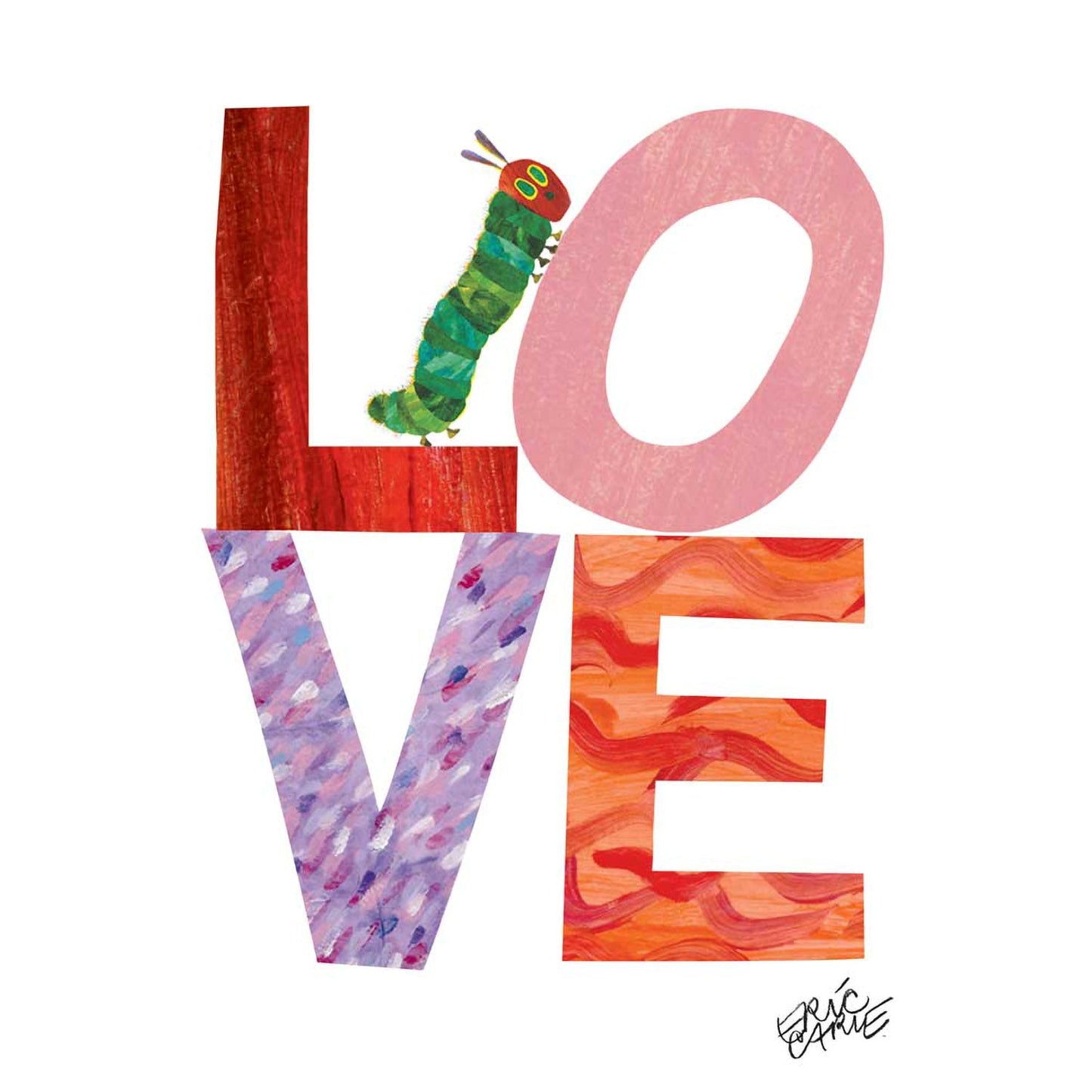 Eric Carle's Caterpillar Love Canvas Wall Art