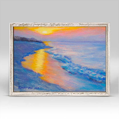Serenity Sunset Mini Framed Canvas
