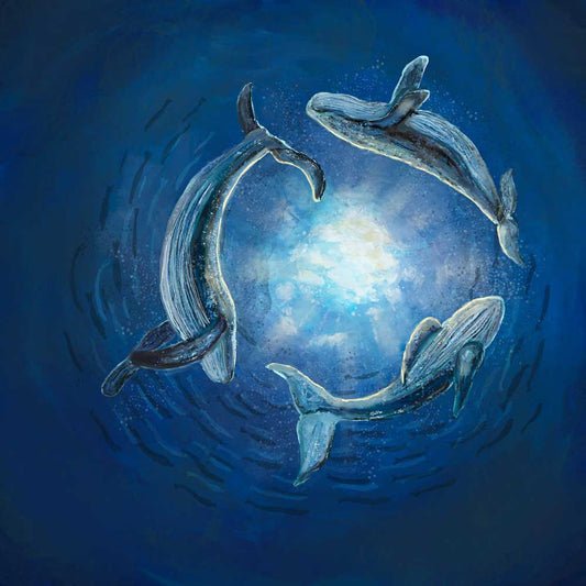 Whale Dreams Canvas Wall Art