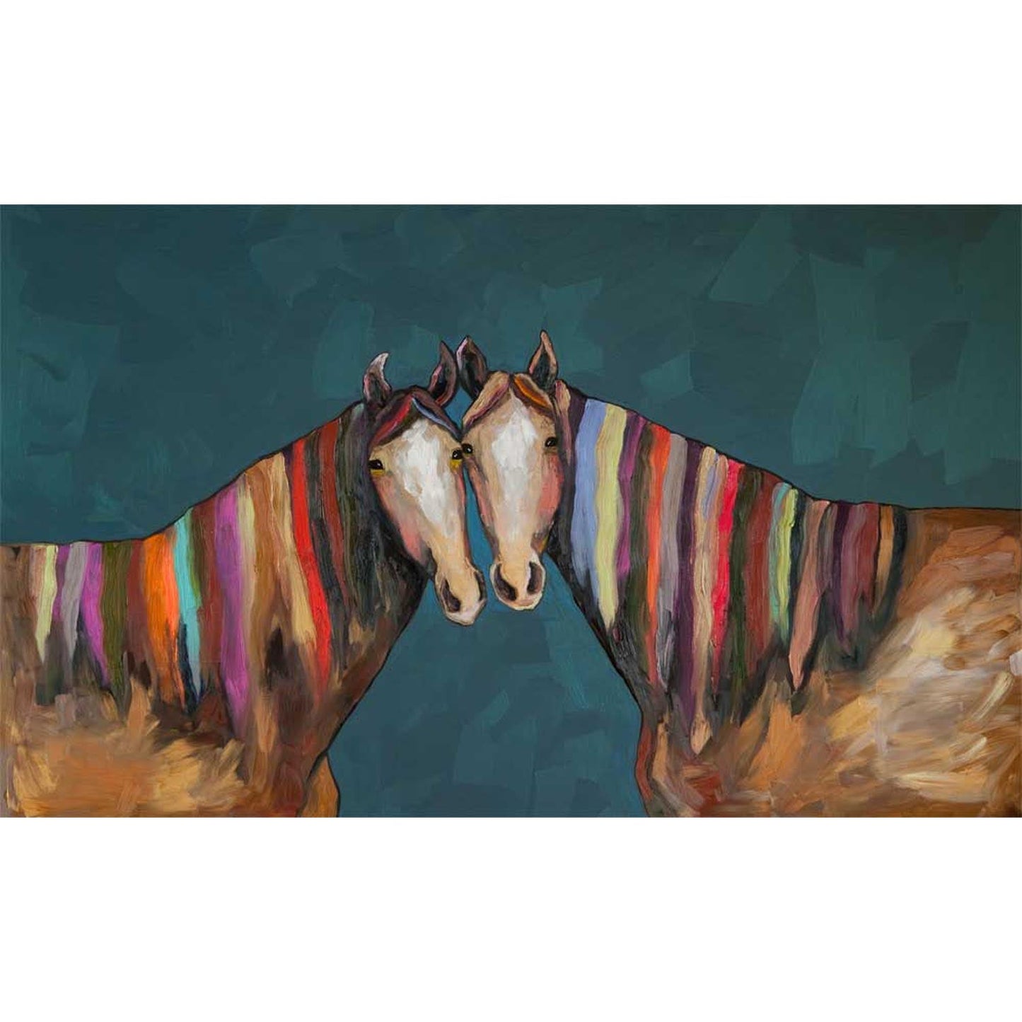 Manes of Color Canvas Wall Art
