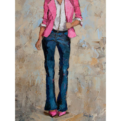 Figurative - Business Casual Canvas Wall Art