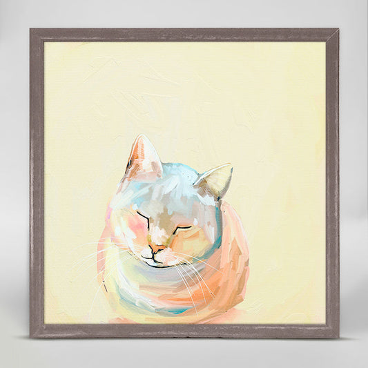 Feline Friends - Catnap Mini Framed Canvas