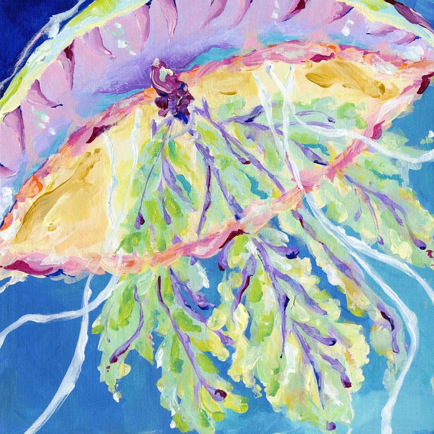 Jellyfish No. 3 Canvas Wall Art