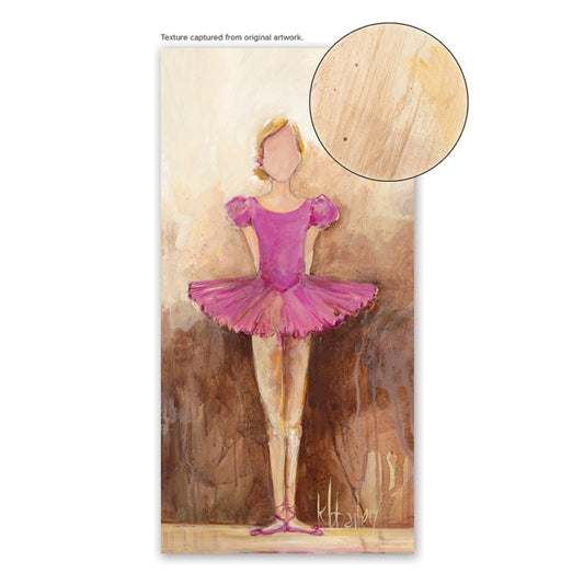 Belle of the Ballet - Pink Canvas Wall Art
