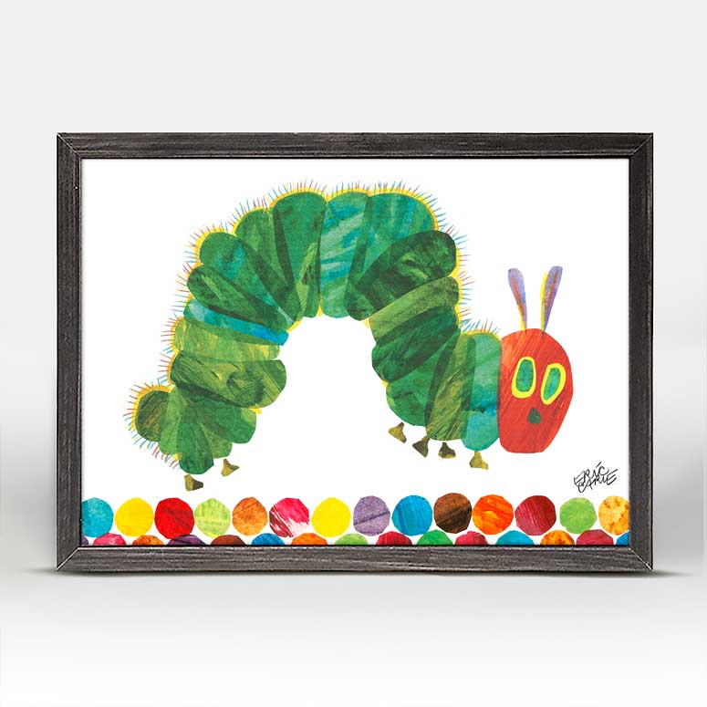 Eric Carle's The Very Hungry Caterpillar (TM) Mini Framed Canvas
