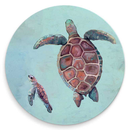 Tropical Turtles - Set of 4 Coaster Sets
