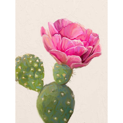 Cactus Garden - Big Bold Bloom Canvas Wall Art