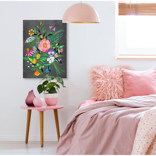 30 Year Bouquet Canvas Wall Art - GreenBox Art