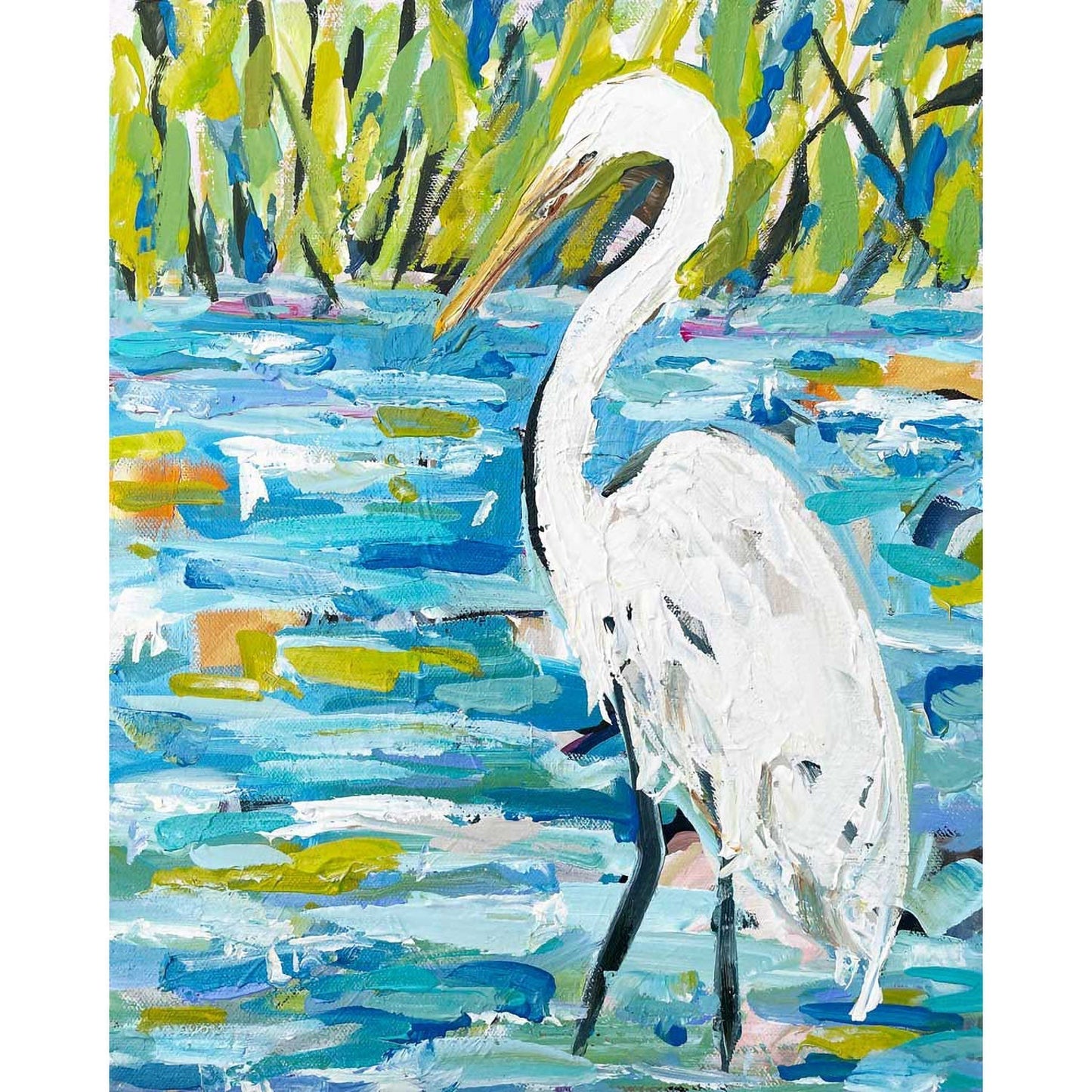 At The Shore Canvas Wall Art - GreenBox Art