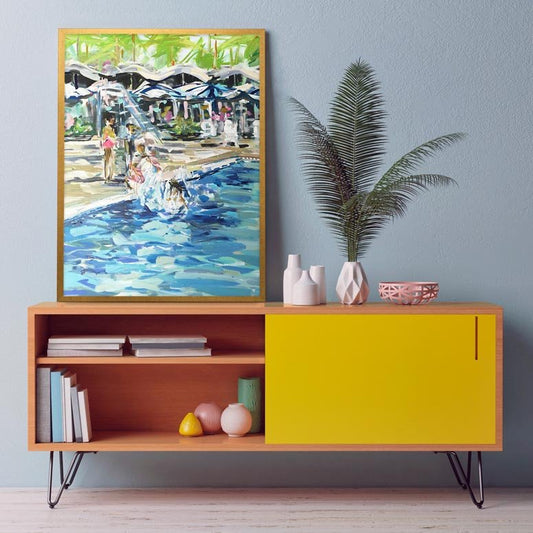 Adult Swim Canvas Wall Art - GreenBox Art