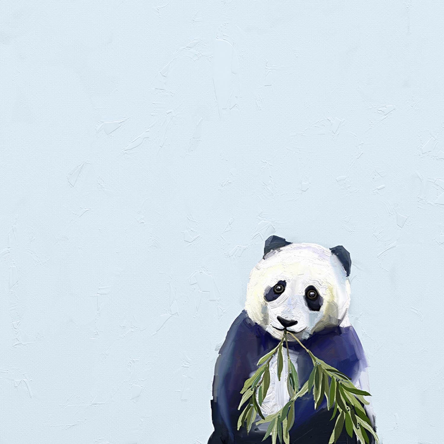 Baby Panda Cub Canvas Wall Art - GreenBox Art