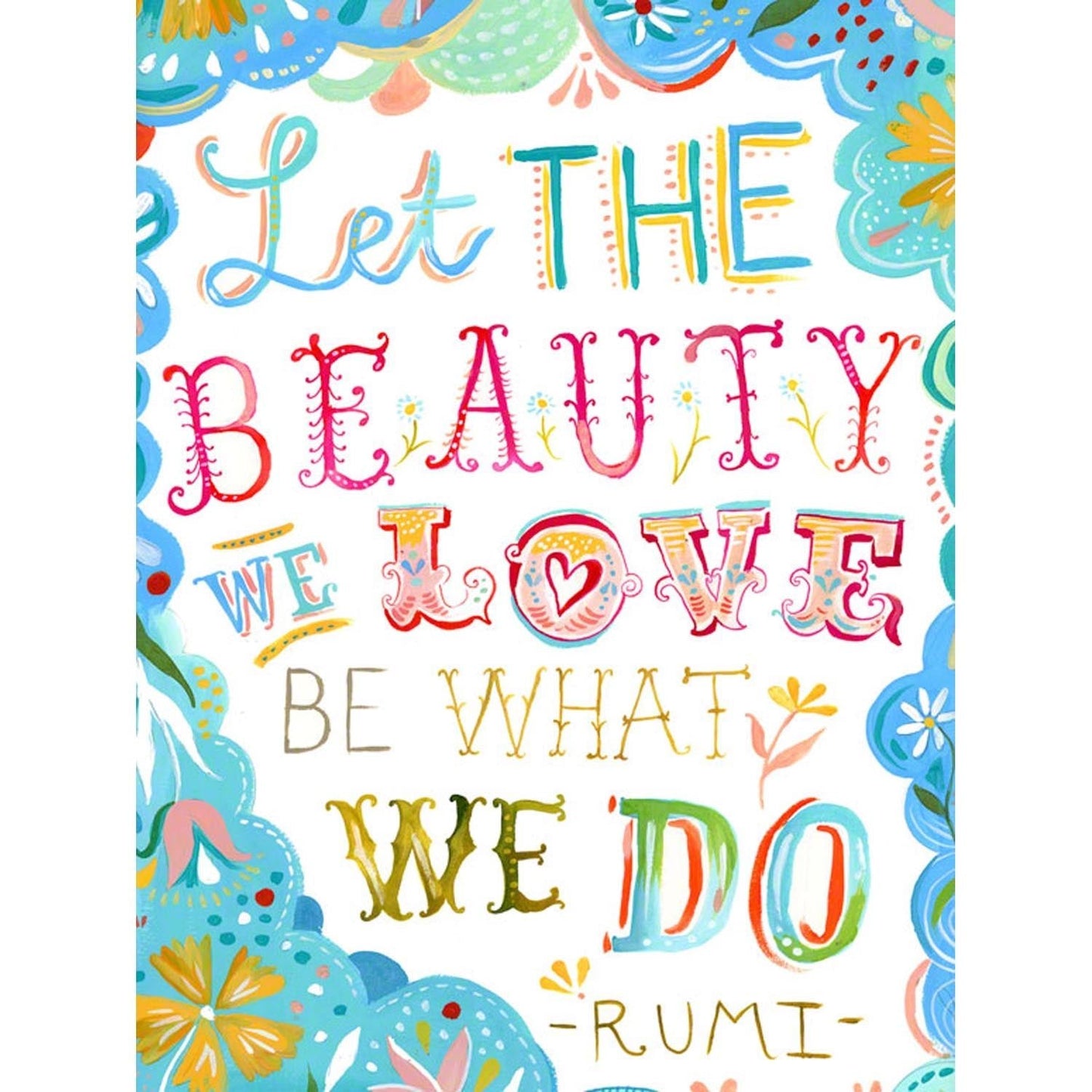 Beauty We Love Canvas Wall Art - GreenBox Art