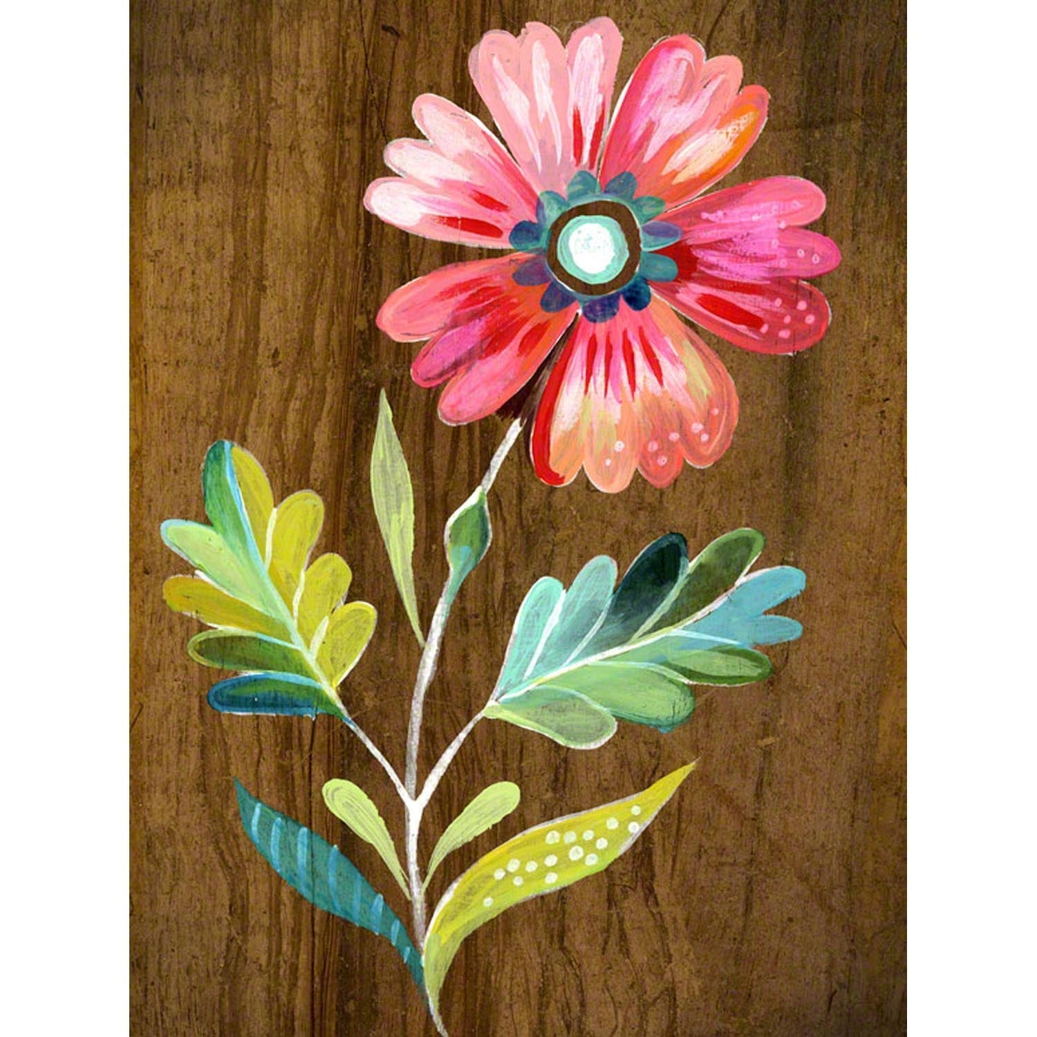 Belle Flower Canvas Wall Art - GreenBox Art