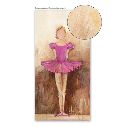 Belle of the Ballet - Pink Canvas Wall Art - GreenBox Art