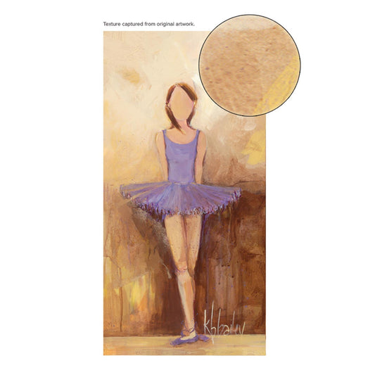 Belle of the Ballet - Purple Canvas Wall Art - GreenBox Art