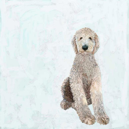 Best Friend - All Legs Labradoodle Canvas Wall Art - GreenBox Art