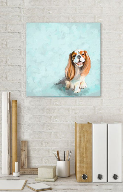 Best Friend - Cavalier Canvas Wall Art - GreenBox Art