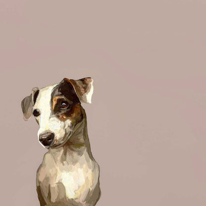 Best Friend - Jack Russell Gaze Canvas Wall Art - GreenBox Art