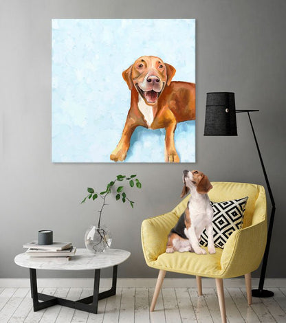 Best Friend - Let's Play Canvas Wall Art - GreenBox Art