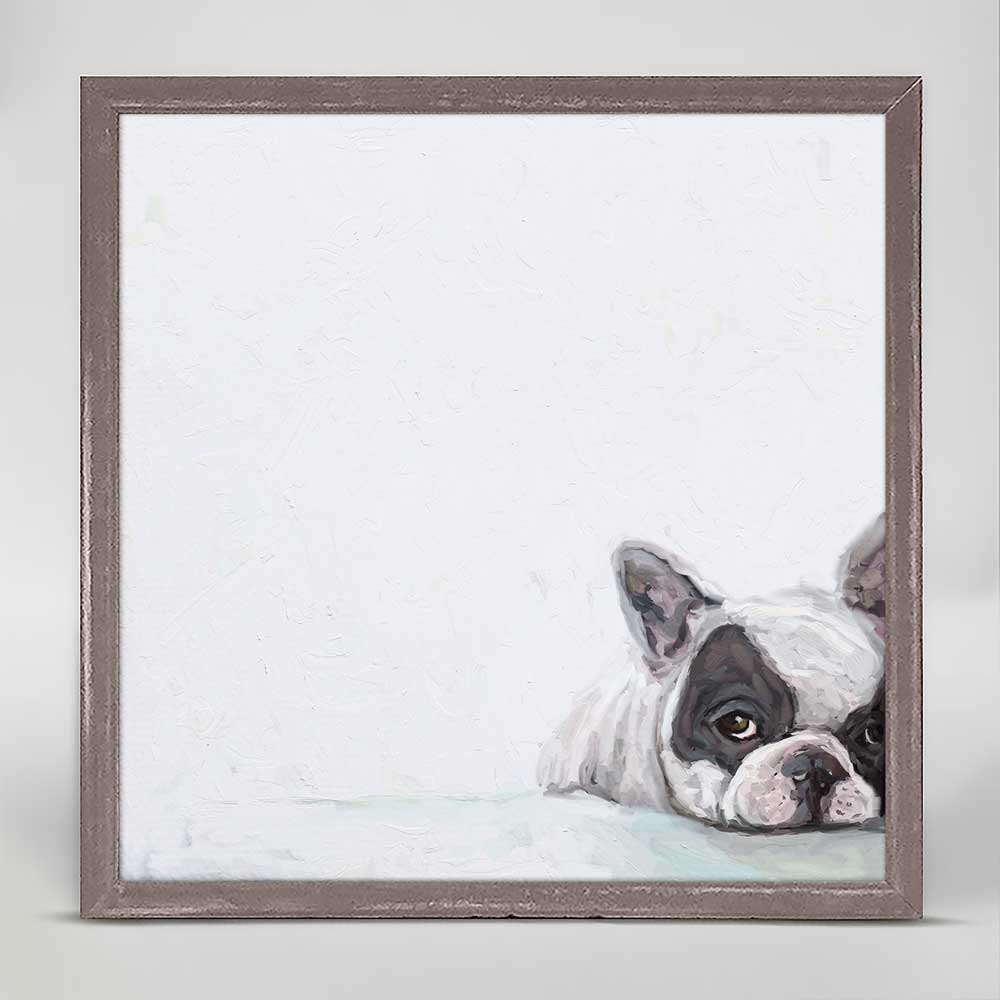 Best Friend - Nap Time Isn't Over Mini Framed Canvas - GreenBox Art