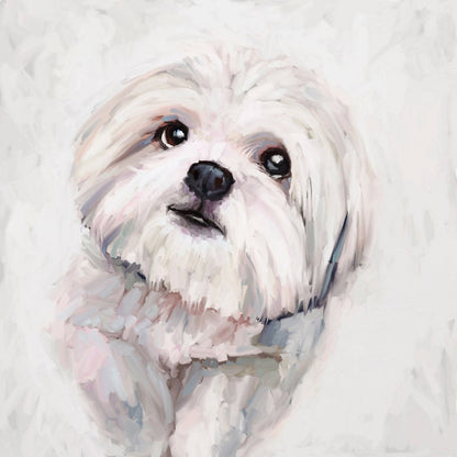 Best Friend - Shih Tzu Canvas Wall Art - GreenBox Art