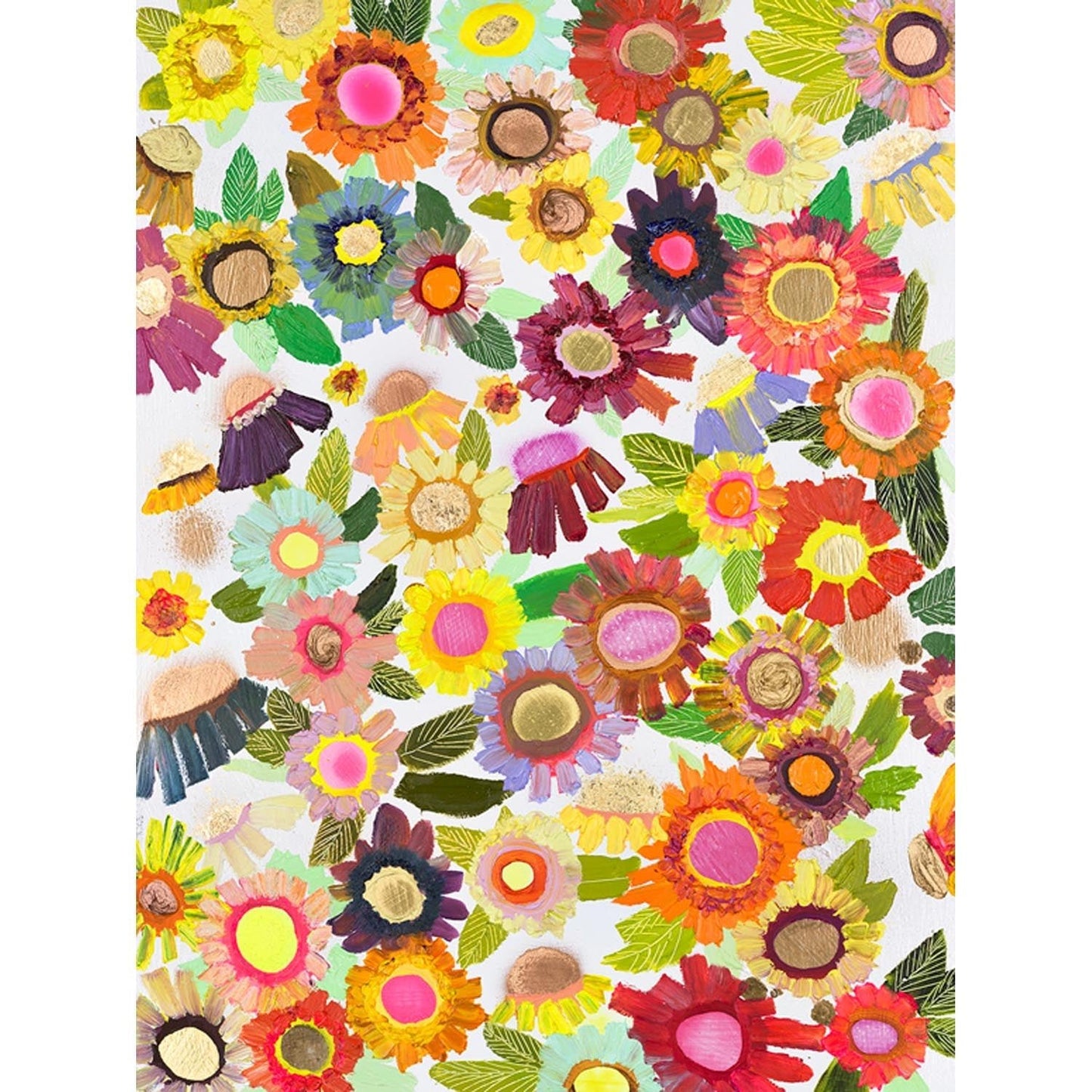 Blooms Canvas Wall Art - GreenBox Art