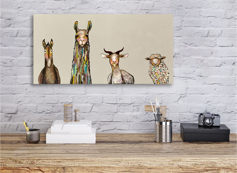 Llama Wall Hanging-plastic Canvas Pattern-pdf Download -  Israel