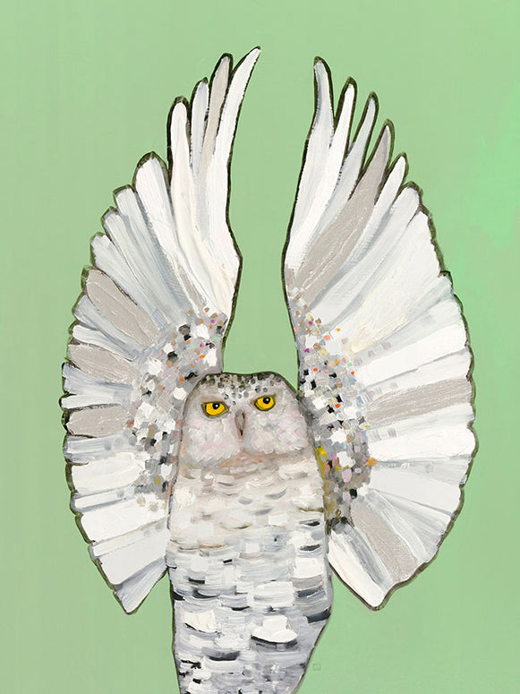 Owl Ballet Canvas Wall Art