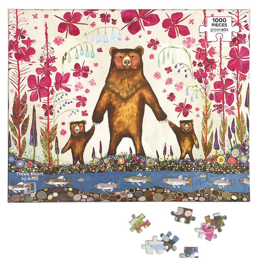 Three Bears Puzzle - GreenBox Art