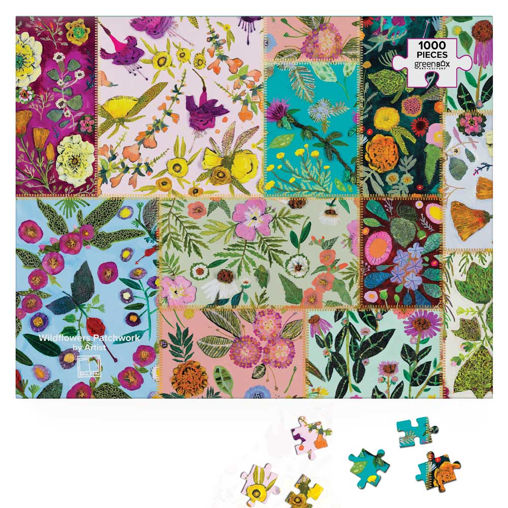 Wildflowers Patchwork Puzzle