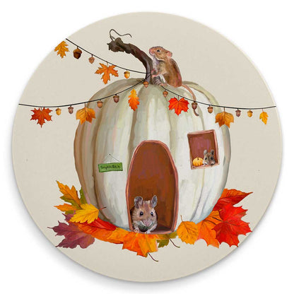 Pumpkin Pals - Set of 4 Coaster Set