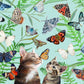 Butterfly And Kitten Friends Puzzle