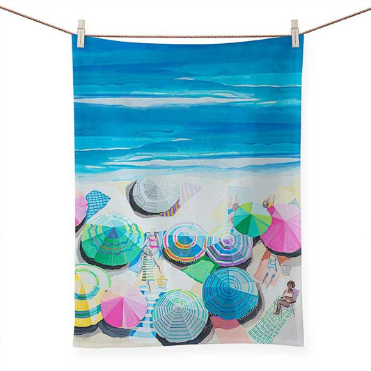 Summertime Sun Tea Towel - GreenBox Art