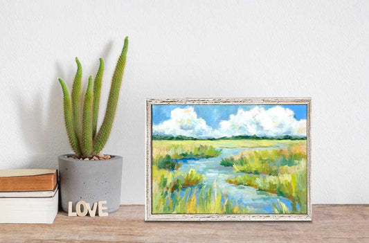 Southern Horizon Mini Framed Canvas - GreenBox Art