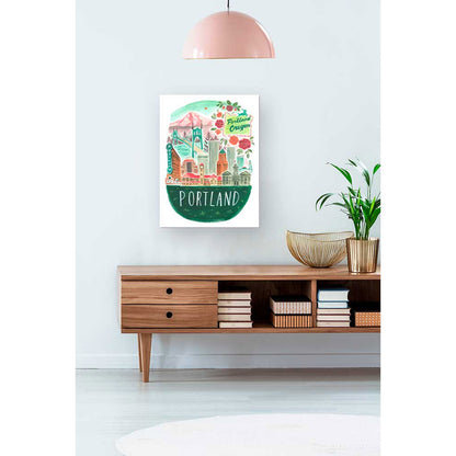 City Pride - Portland Canvas Wall Art - GreenBox Art