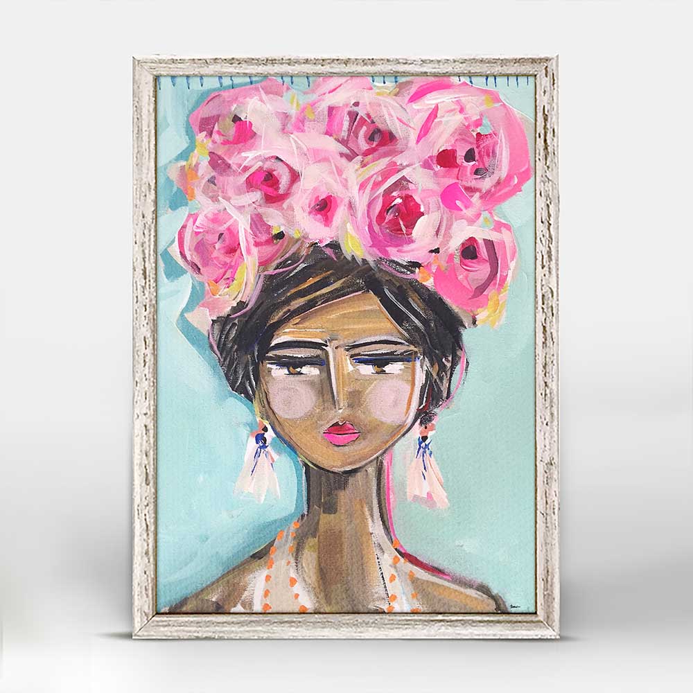 She Is Fierce - Isabelle Mini Framed Canvas