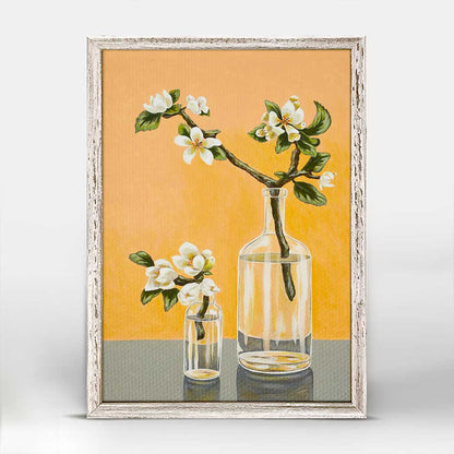 Apple Blossoms Mini Framed Canvas