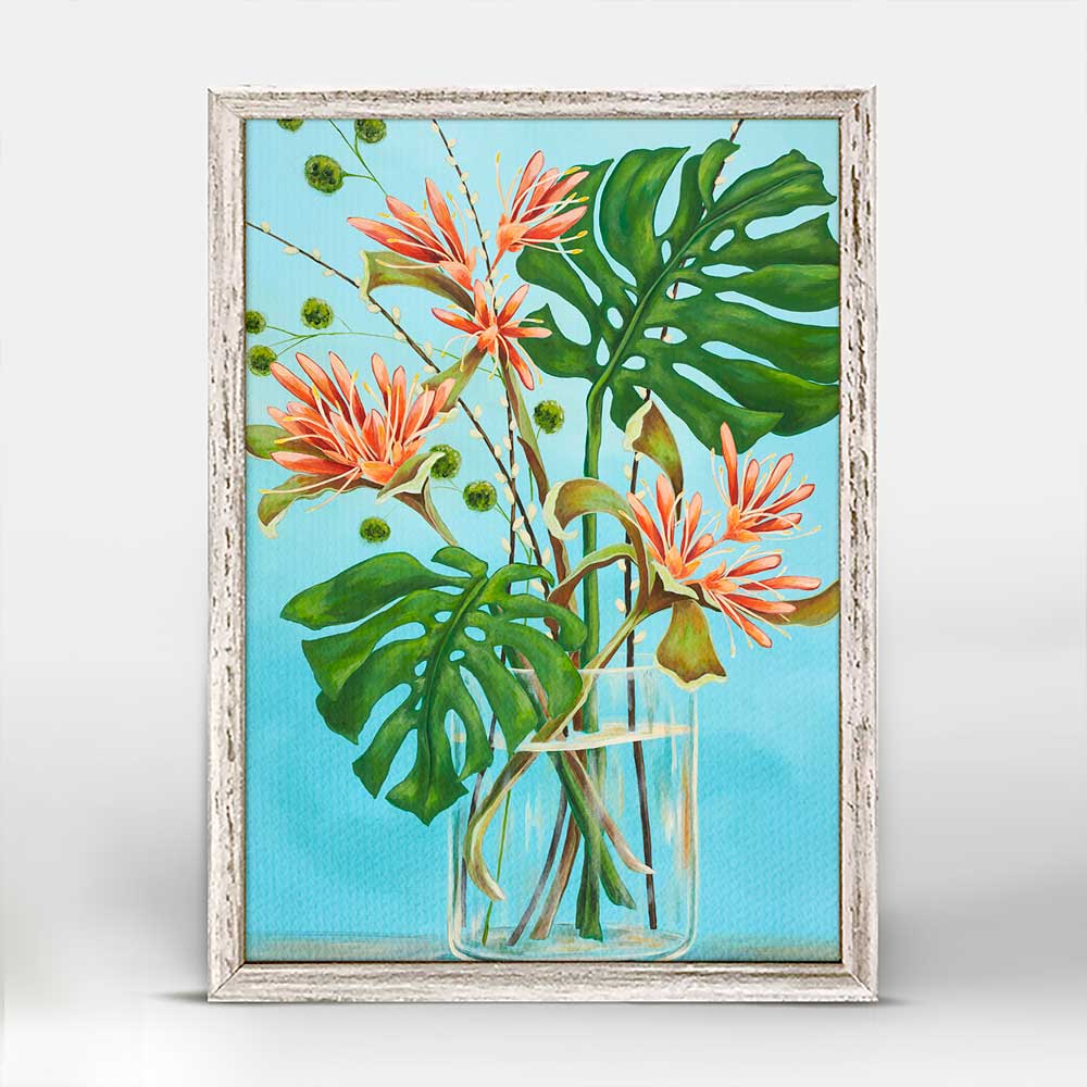 Tropicana Mini Framed Canvas