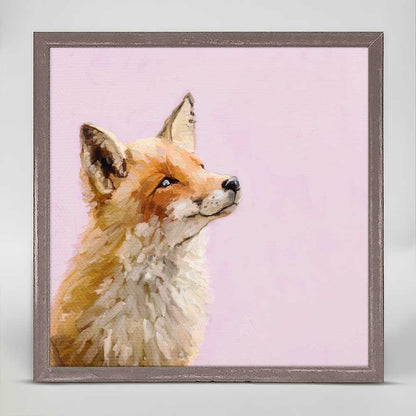 Buttercup Fox Mini Framed Canvas