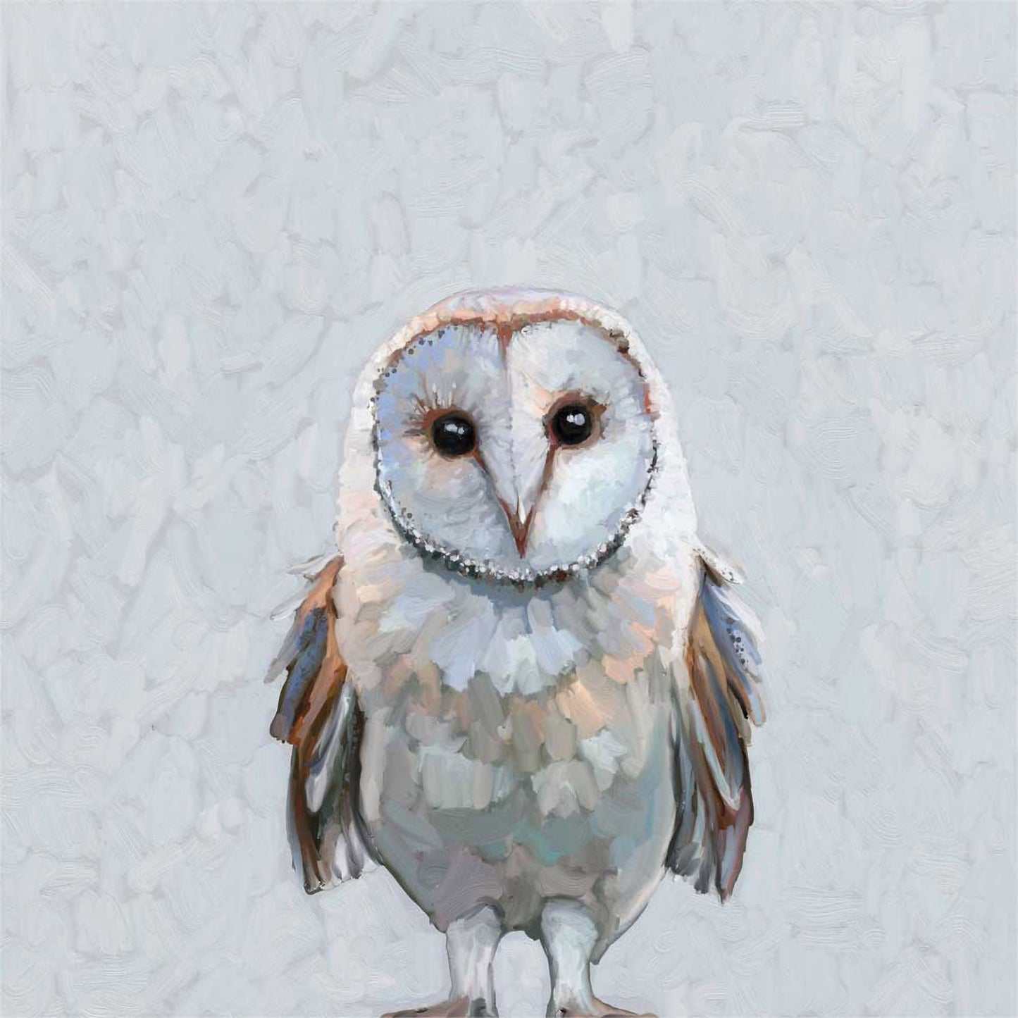 In This Together Owl Canvas Wall Art