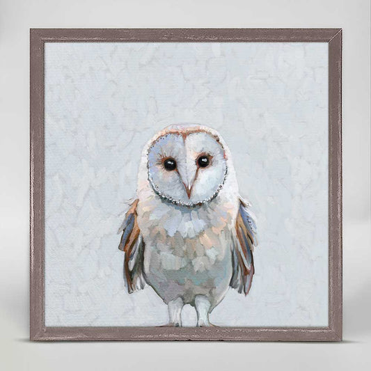 In This Together Owl Mini Framed Canvas