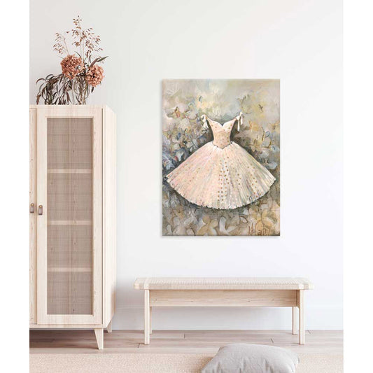 Cotillion Dress Canvas Wall Art