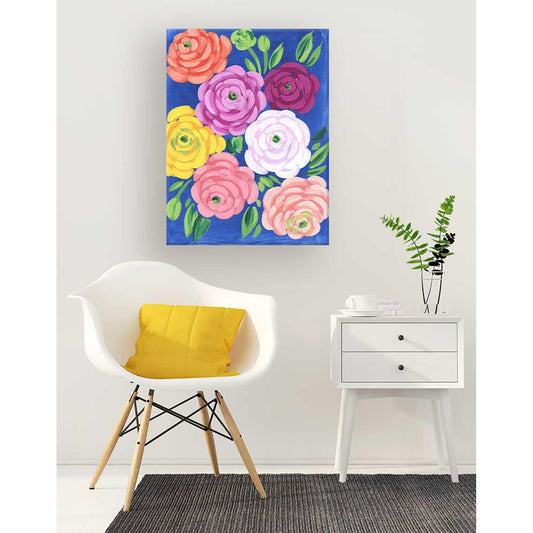 Ranunculus Canvas Wall Art