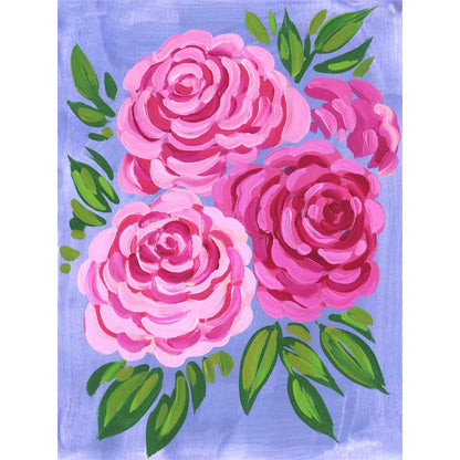 Rose Canvas Wall Art - GreenBox Art