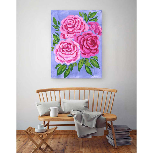 Rose Canvas Wall Art